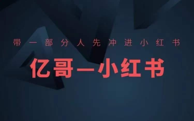 ​​带一部分人先冲进小红书，小红书开店、选品、爆款裂变-瀚海资源库